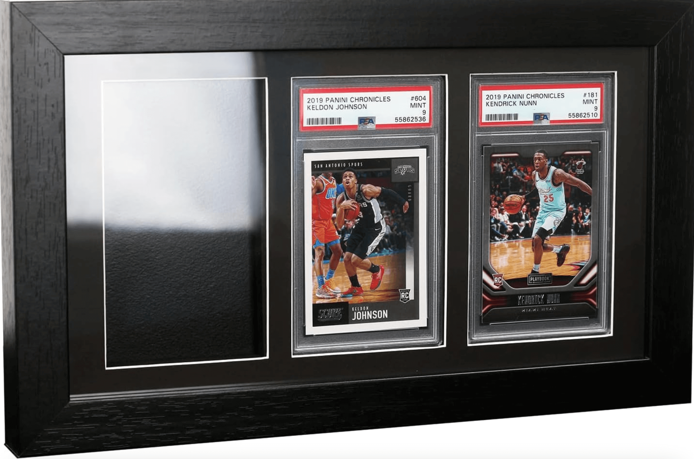 Premium PSA Graded Wooden Frame Display with UV Glass