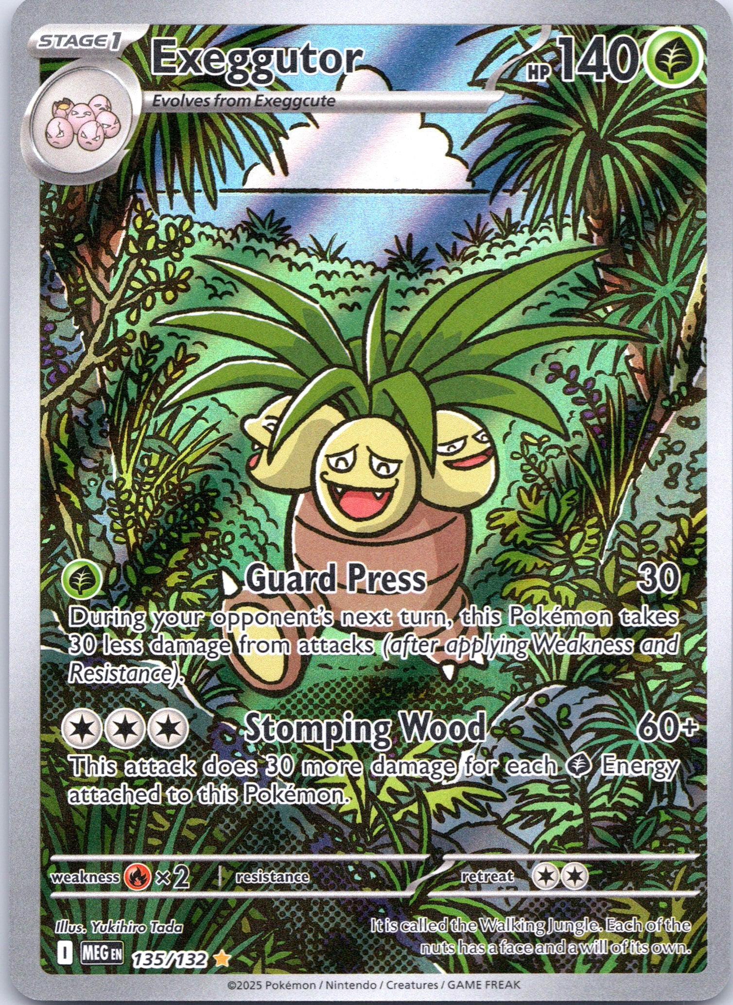 Exeggutor - 135/132 - Illustration Rare
