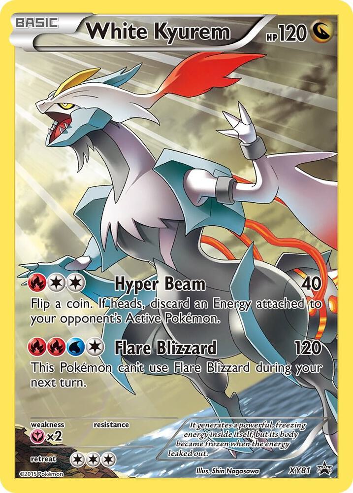 White Kyurem (Full Art Promo) - XY81 - Promo 