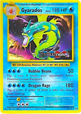 Gyarados (XY Evolutions Prerelease) - 34/108 - Promo