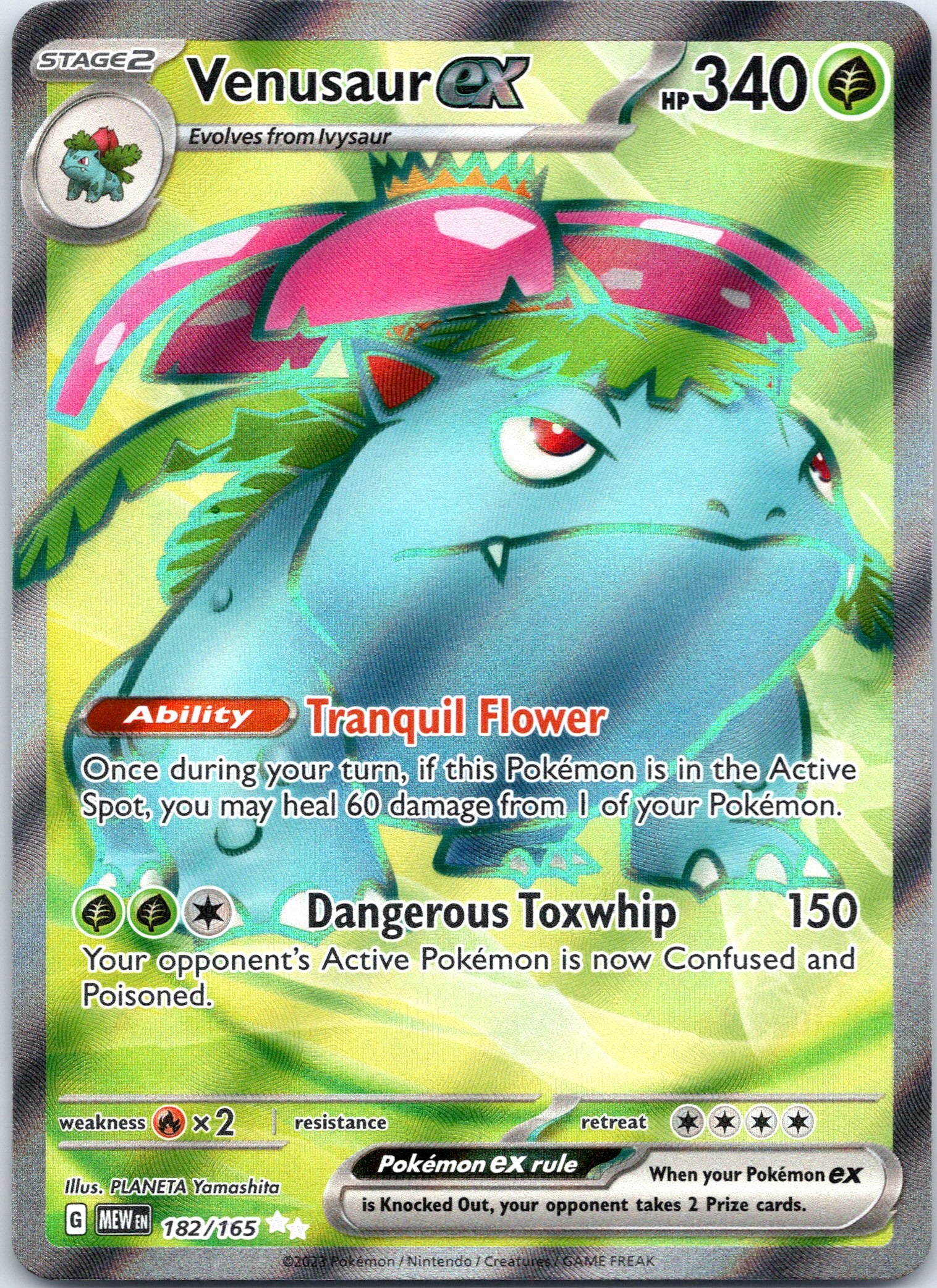 Venusaur ex - - 182/165 - Ultra Rare