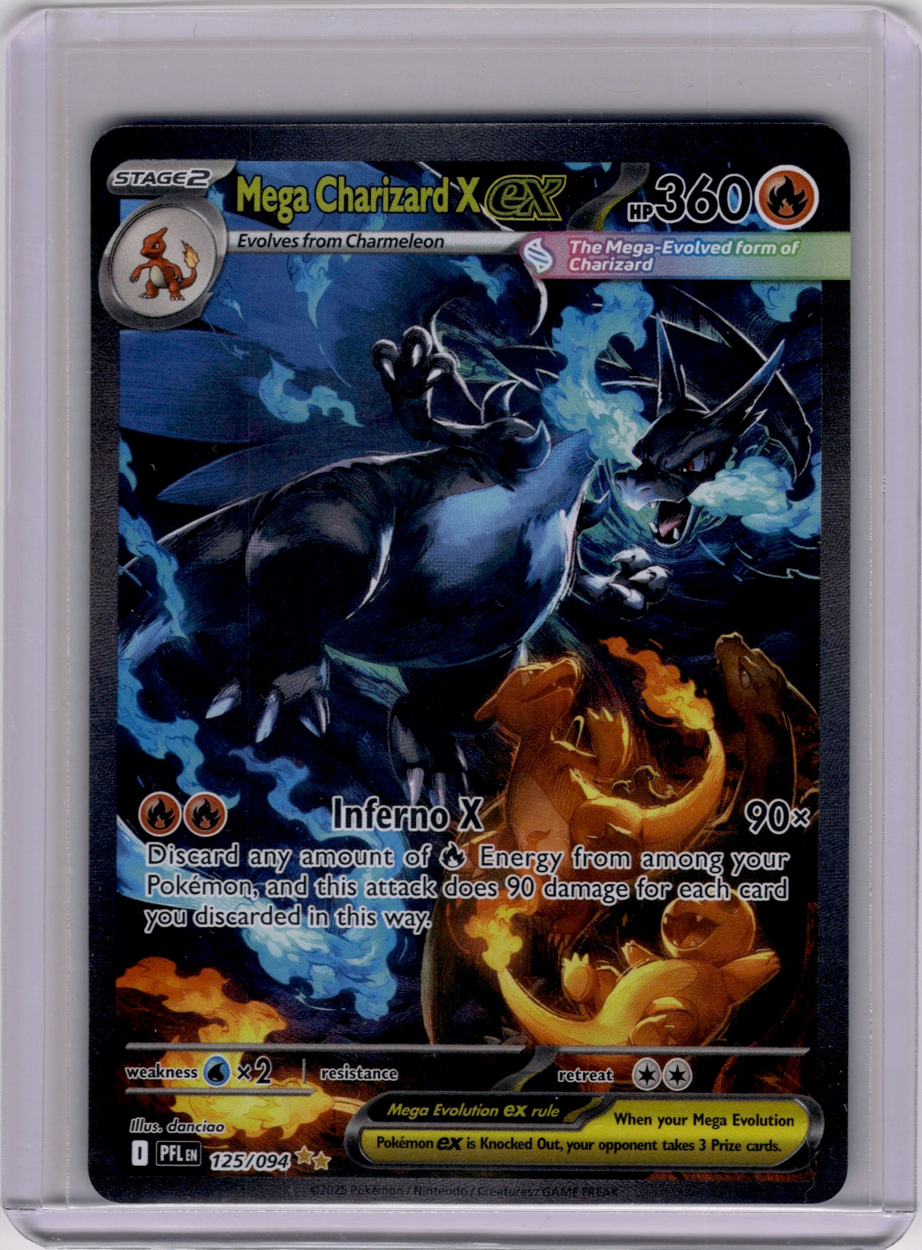 Mega Charizard X ex - 125/094 - Special Illustration Rare