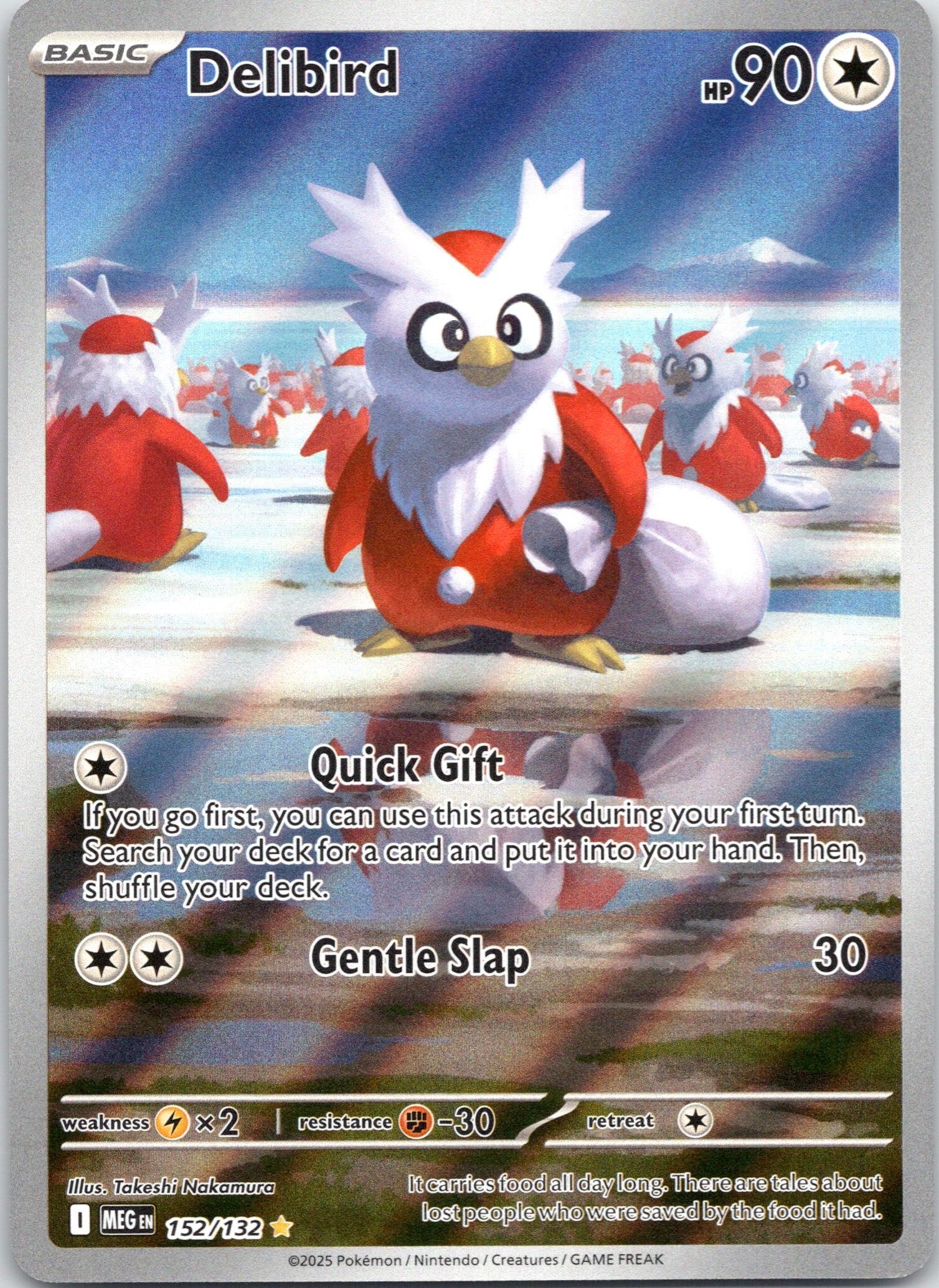 Delibird - 152/132 - Illustration Rare