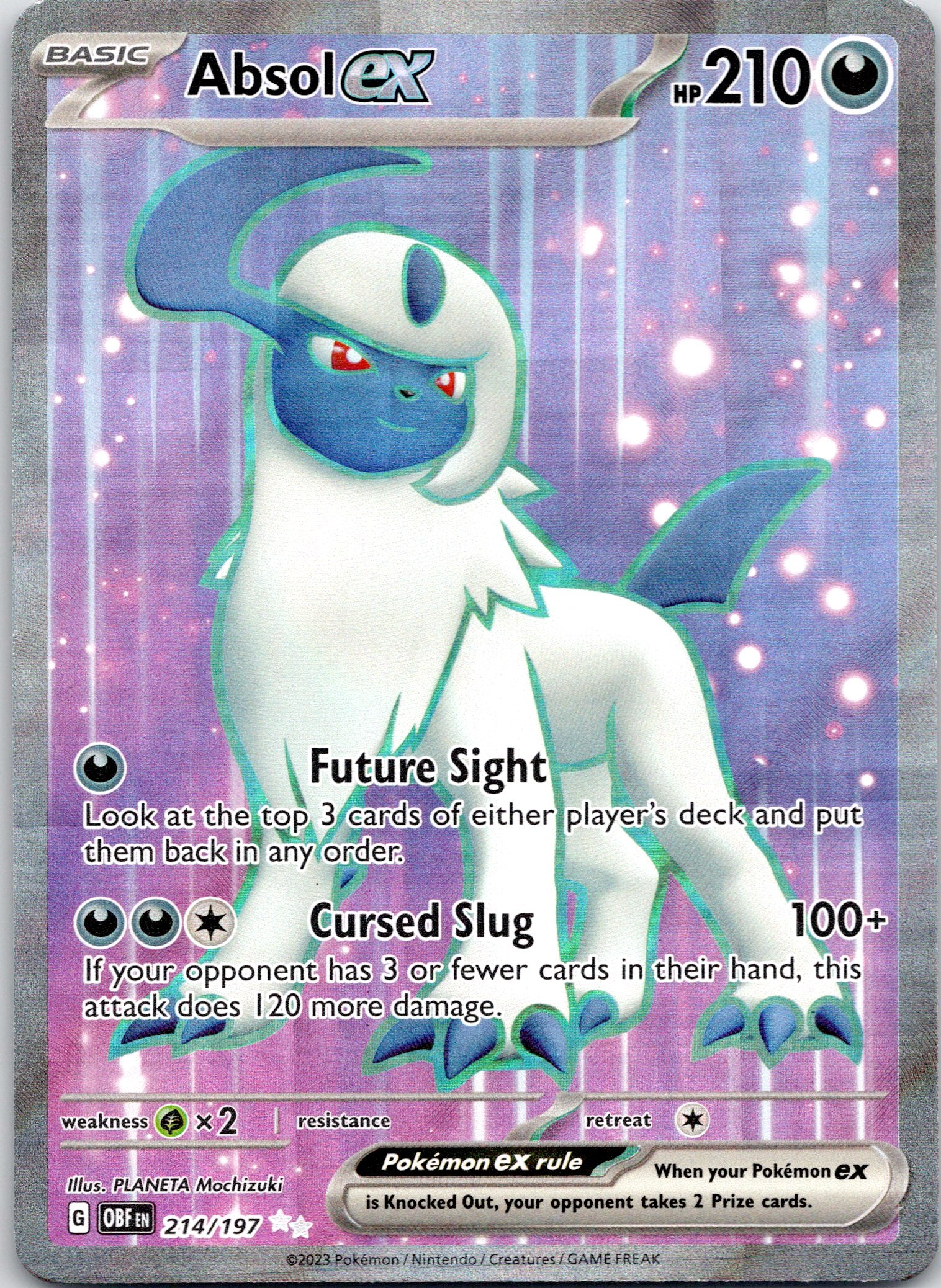 Absol ex - 214/197 - Ultra Rare