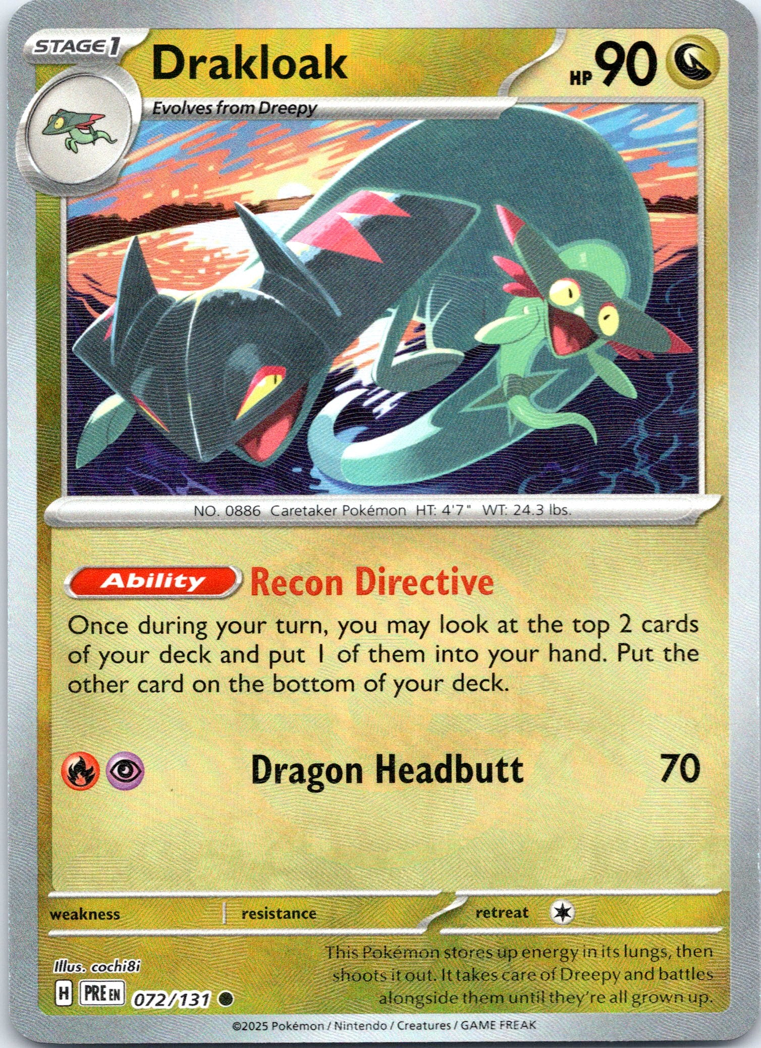 Drakloak - 072/131 - Common