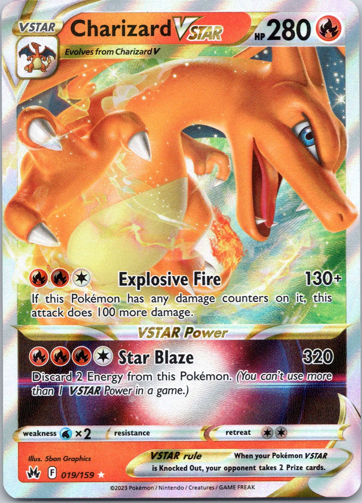 Charizard VSTAR - 019/159 - Ultra Rare