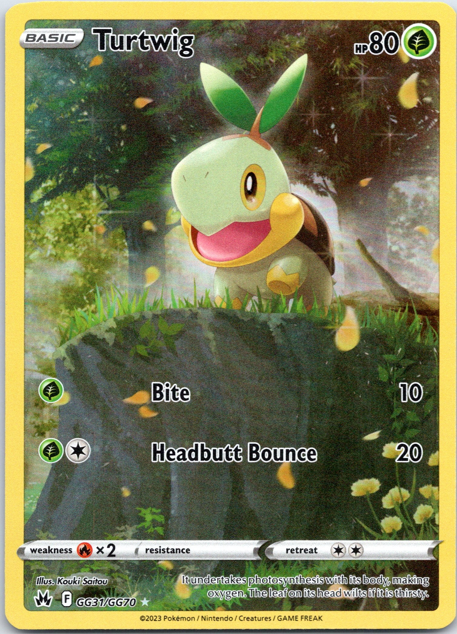 Turtwig - GG31/GG70 - Ultra Rare