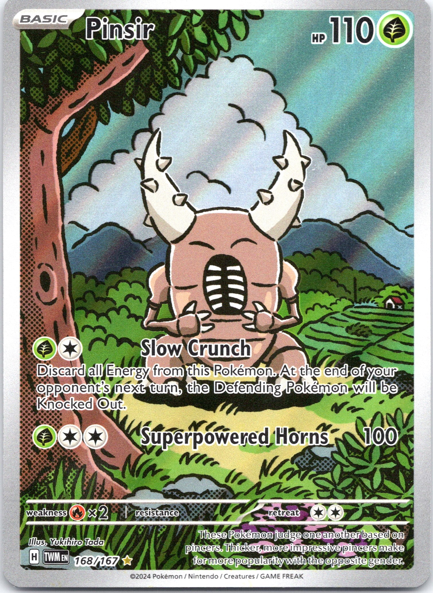 Pinsir - 168/167 - Illustration Rare