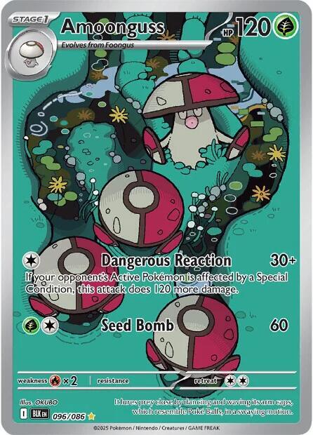 Amoonguss - 096/086 - Illustration Rare 