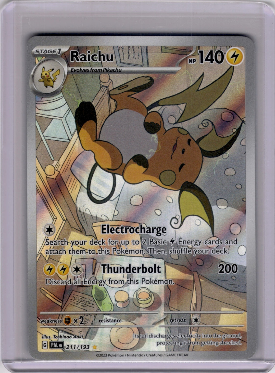Raichu - - 211/193 - Illustration Rare