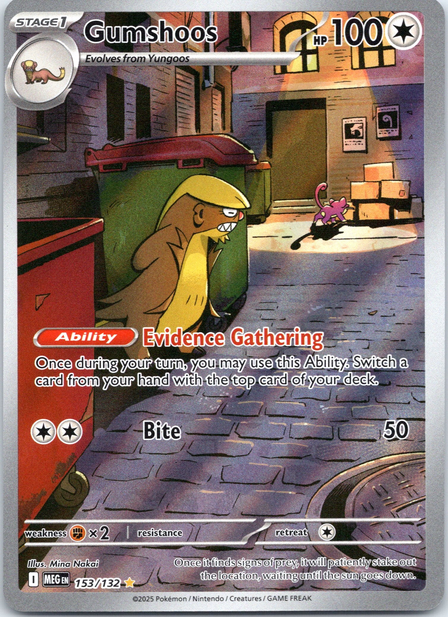 Gumshoos - 153/132 - Illustration Rare