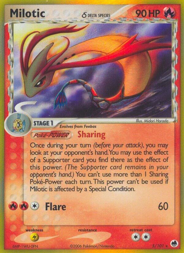 Milotic (Delta Species) - 5/101 - Holo Rare 