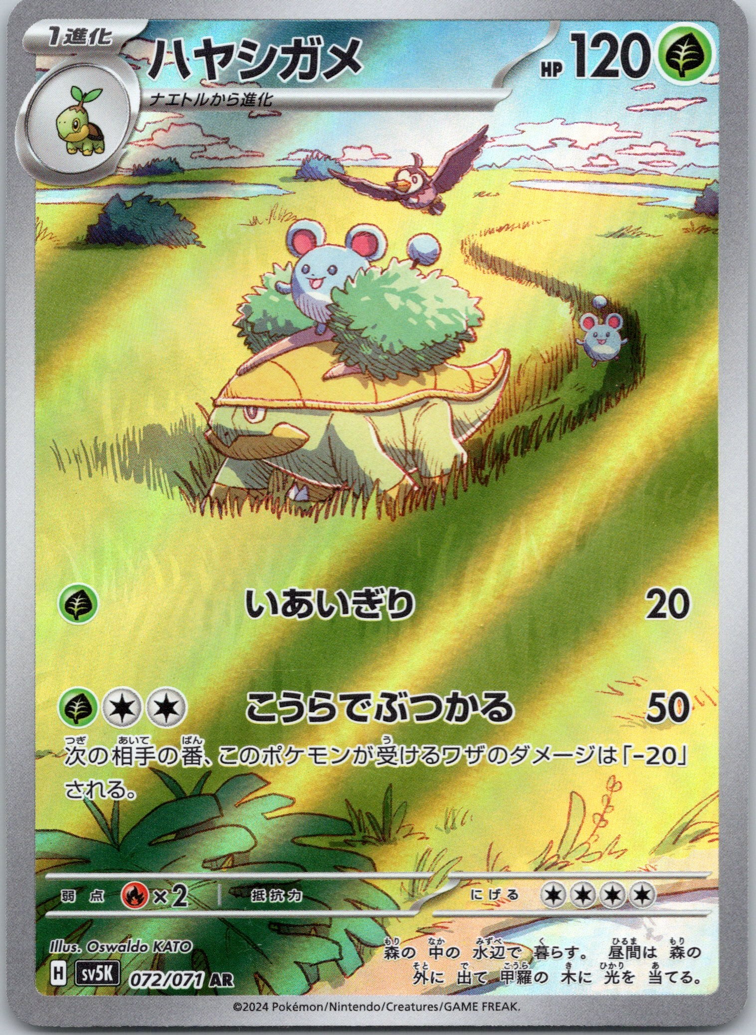 Grotle - 072/071 - Art Rare