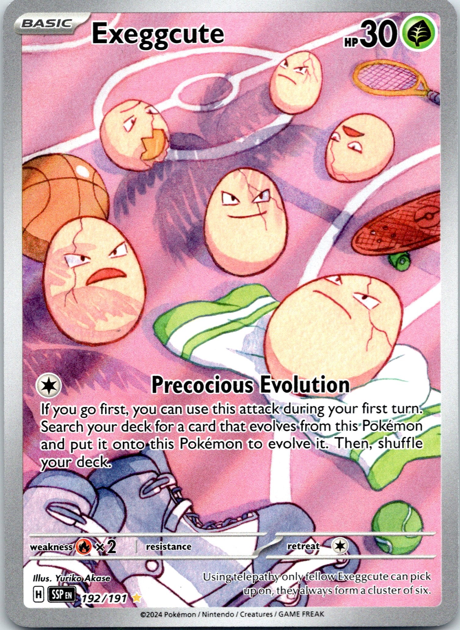 Exeggcute - 192/191 - Illustration Rare
