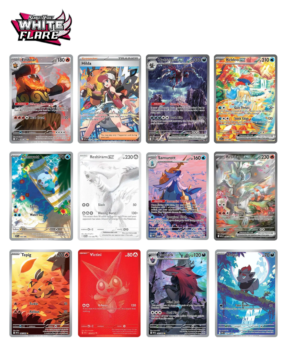 White Flare Elite Trainer Box