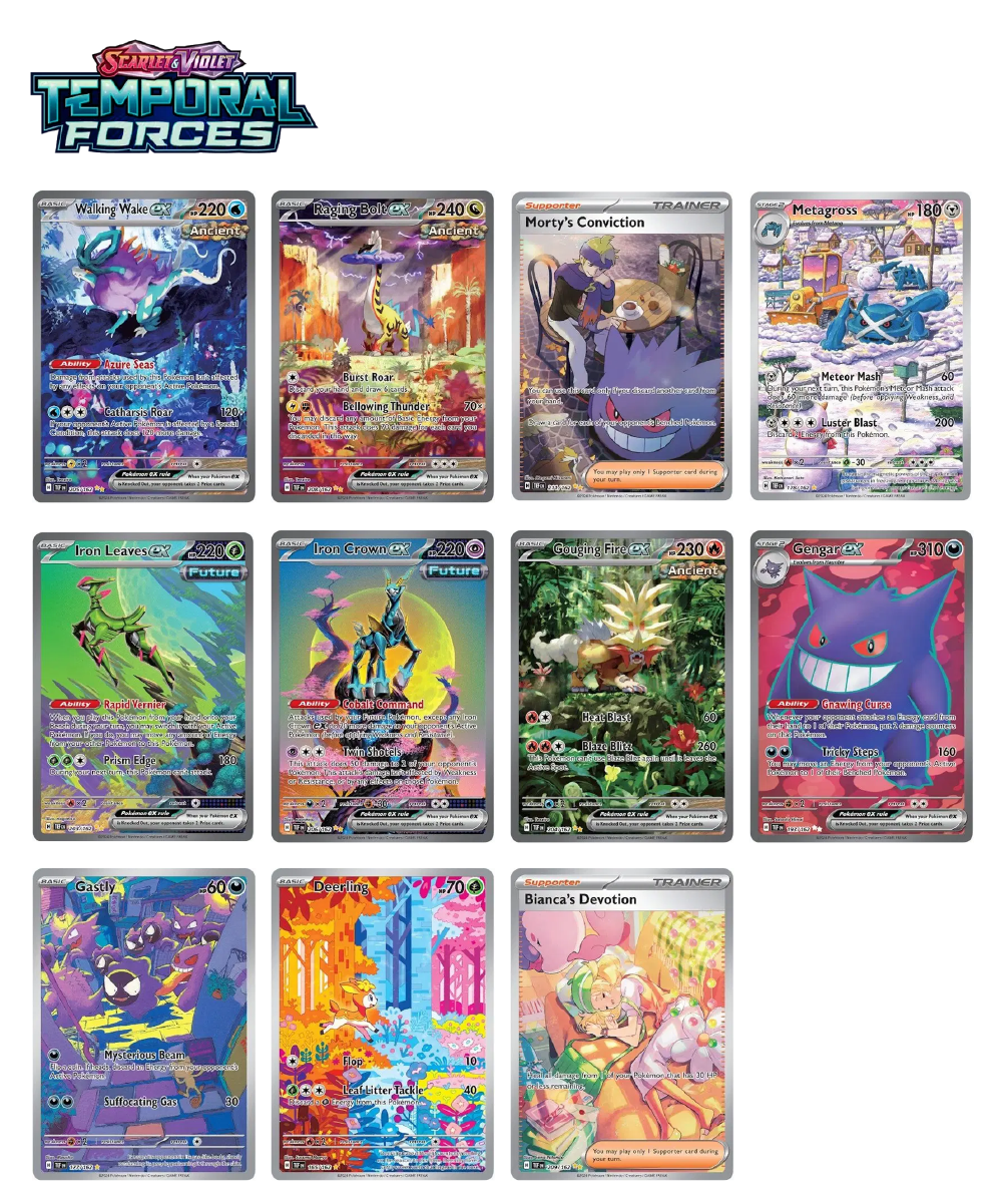 Temporal Forces Elite Trainer Box [Iron Leaves]