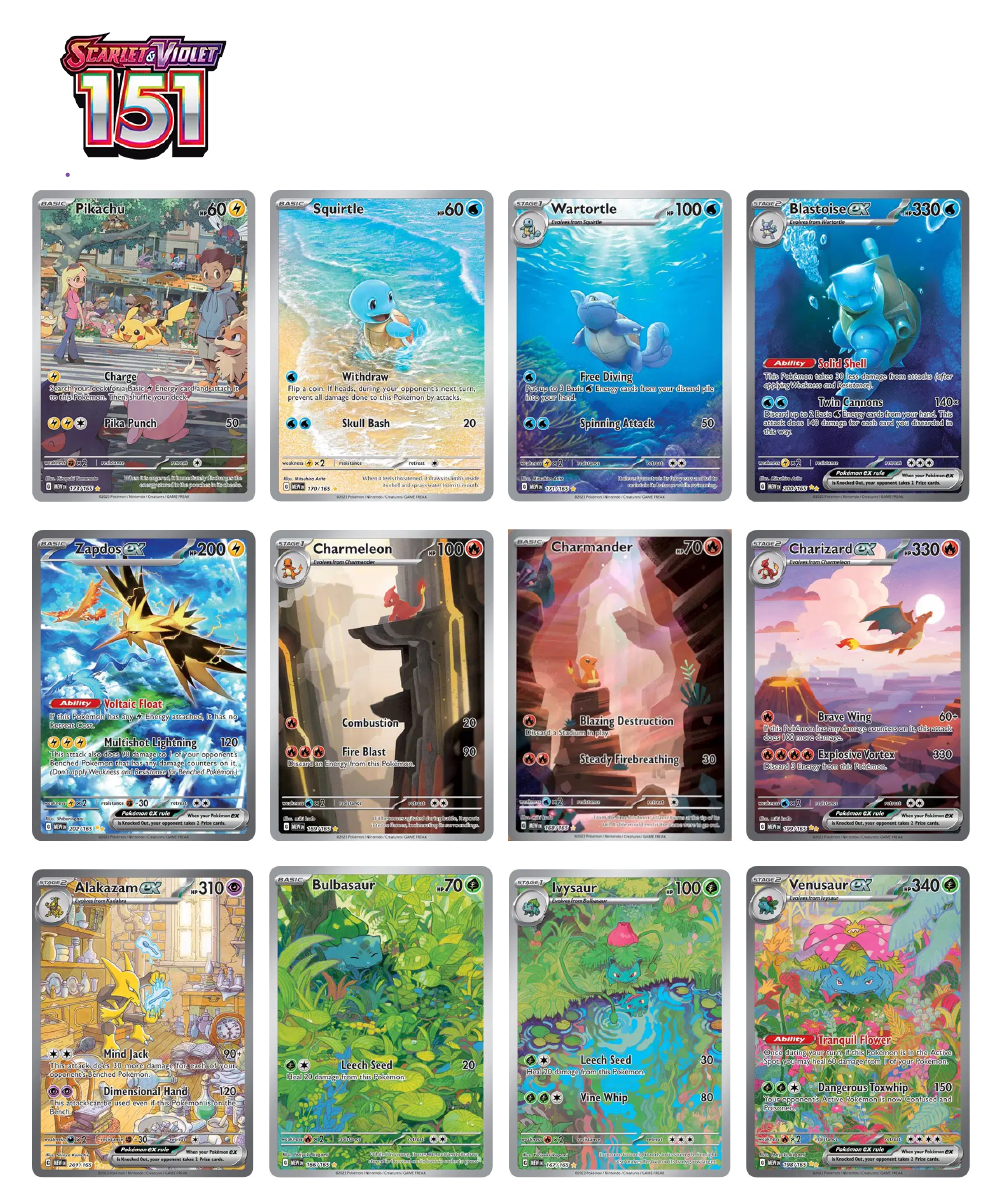 151 Booster Bundle Display