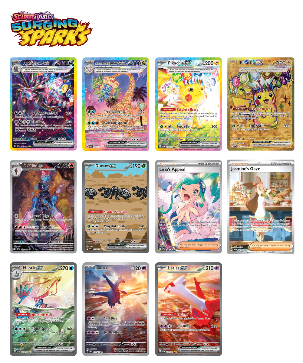 Surging Sparks 3 Pack Blisters [Quagsire]