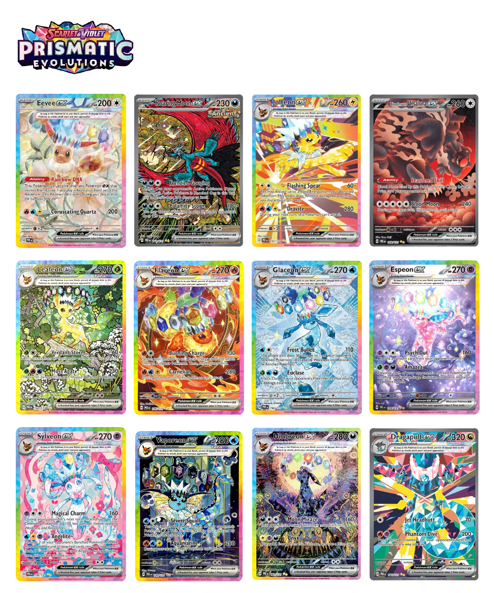 Prismatic Evolutions Elite Trainer Box