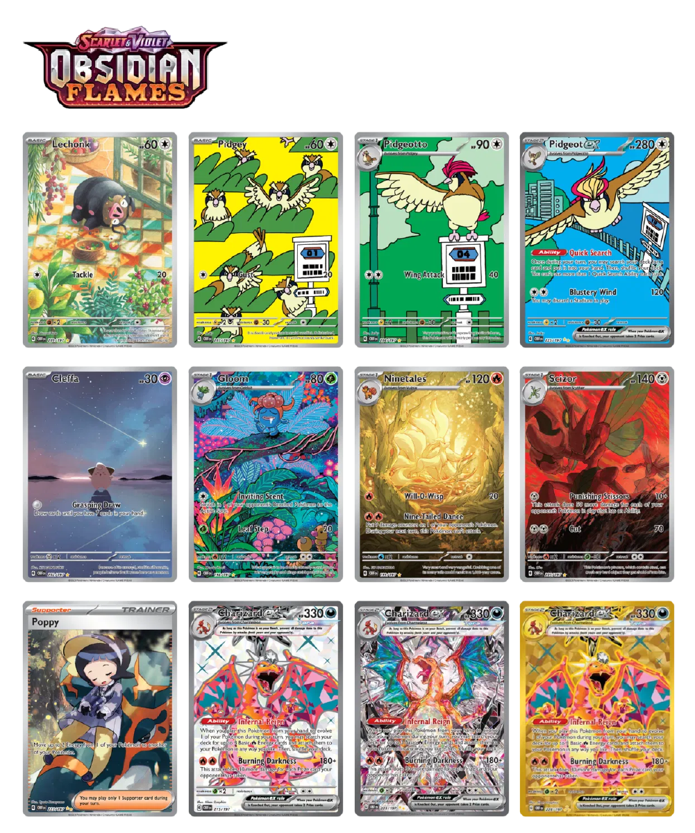 Obsidian Flames Booster Box