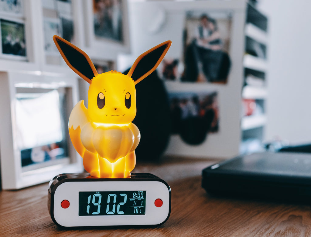 Pokémon Eevee Light-up 3D Figure Alarm Clock
