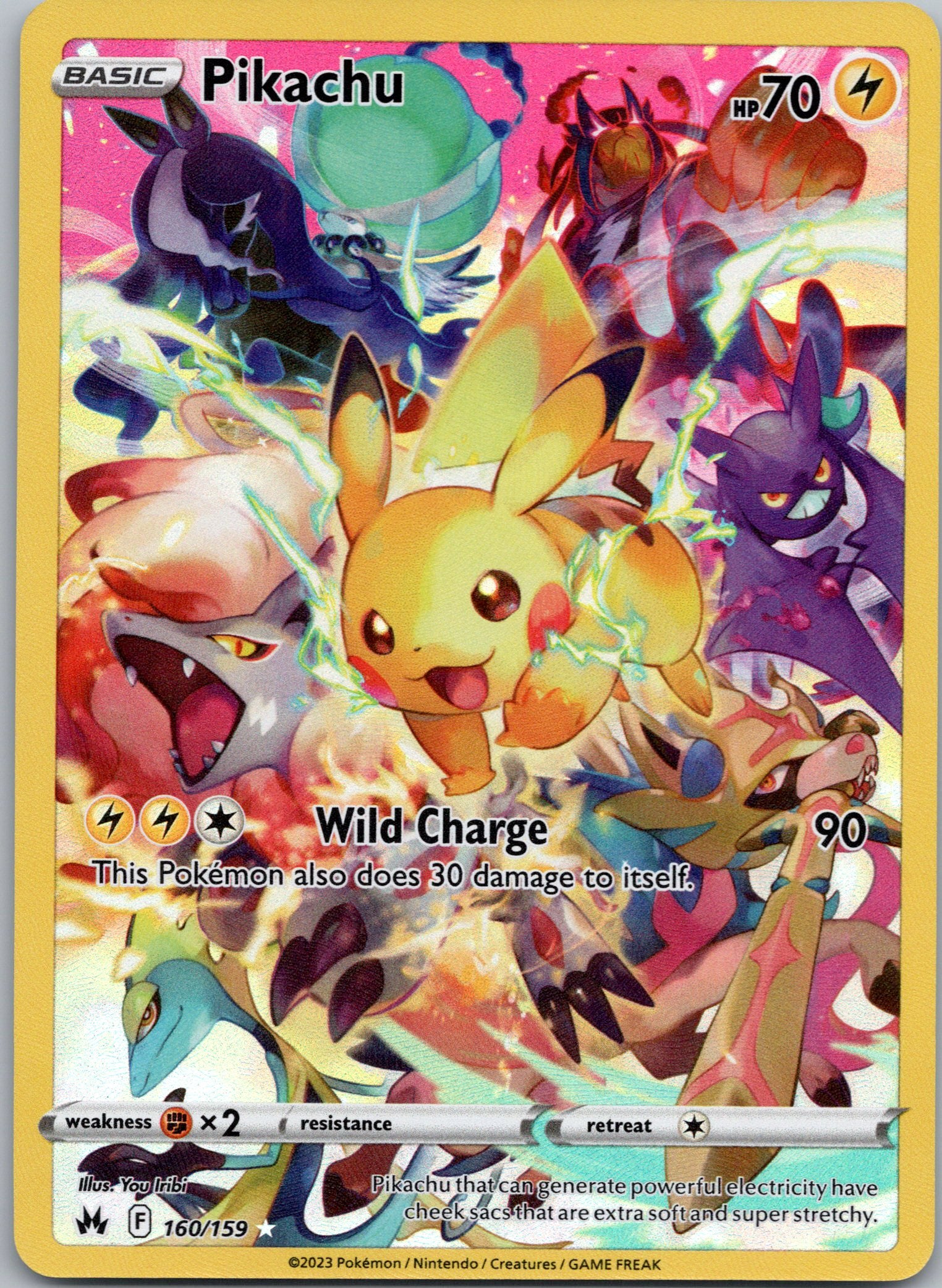 Pikachu (Secret) - 160/159 - Secret Rare