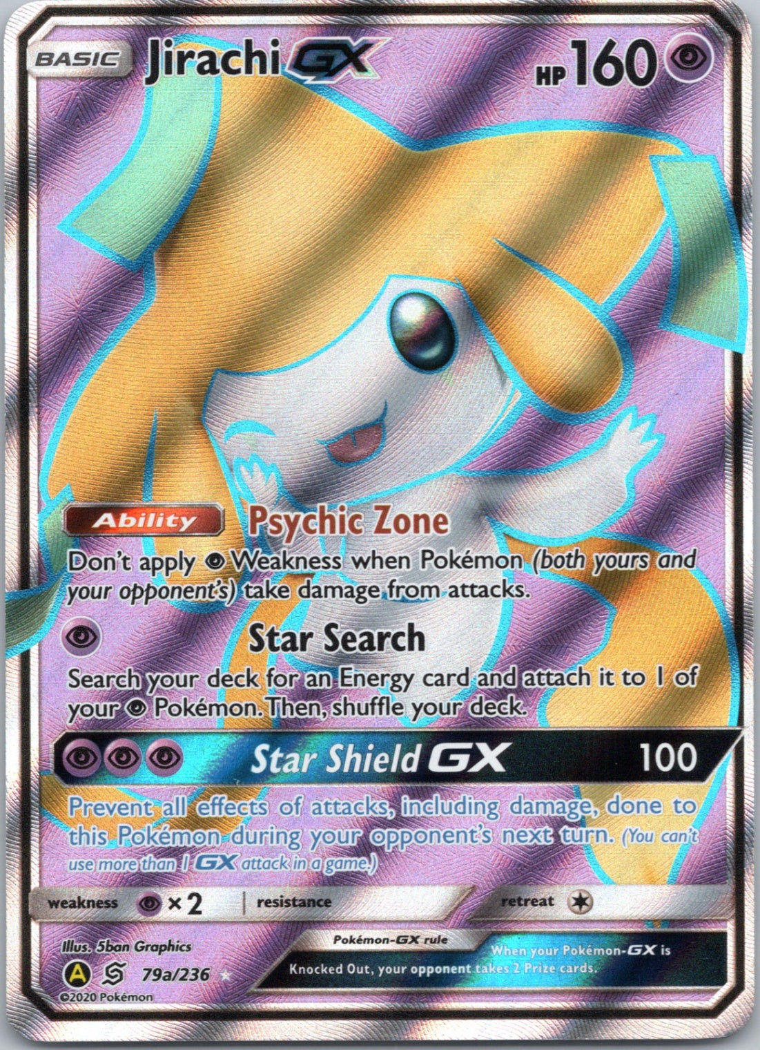 Jirachi GX - 79a/236 - 079a/236 - Promo