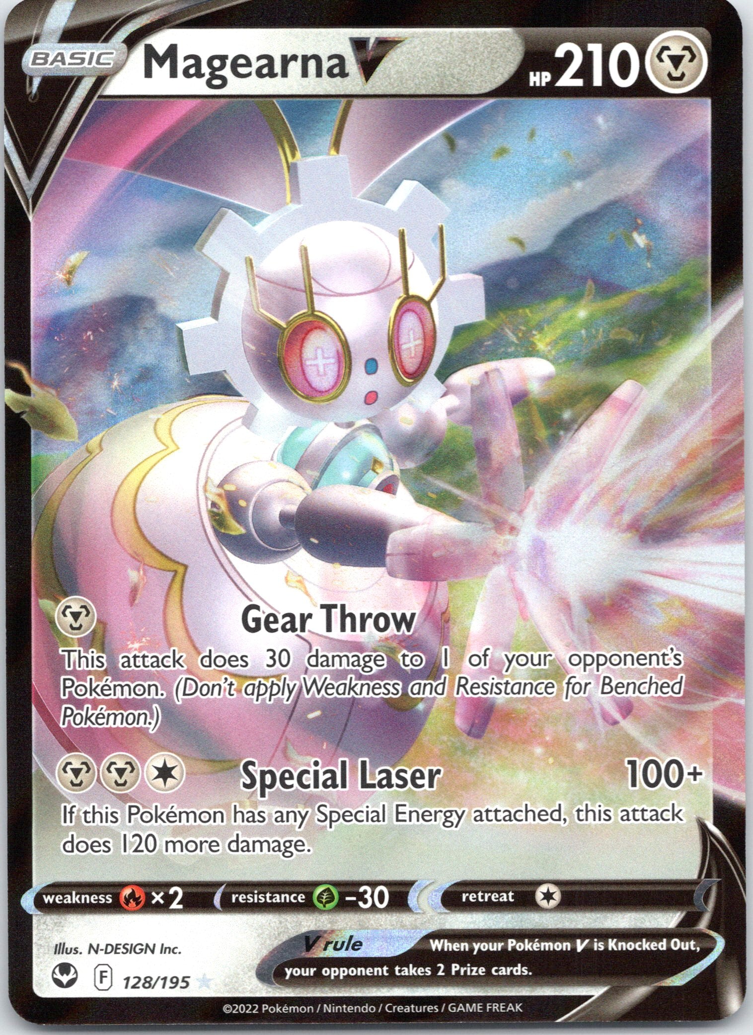 Magearna V - 128/195 - Ultra Rare