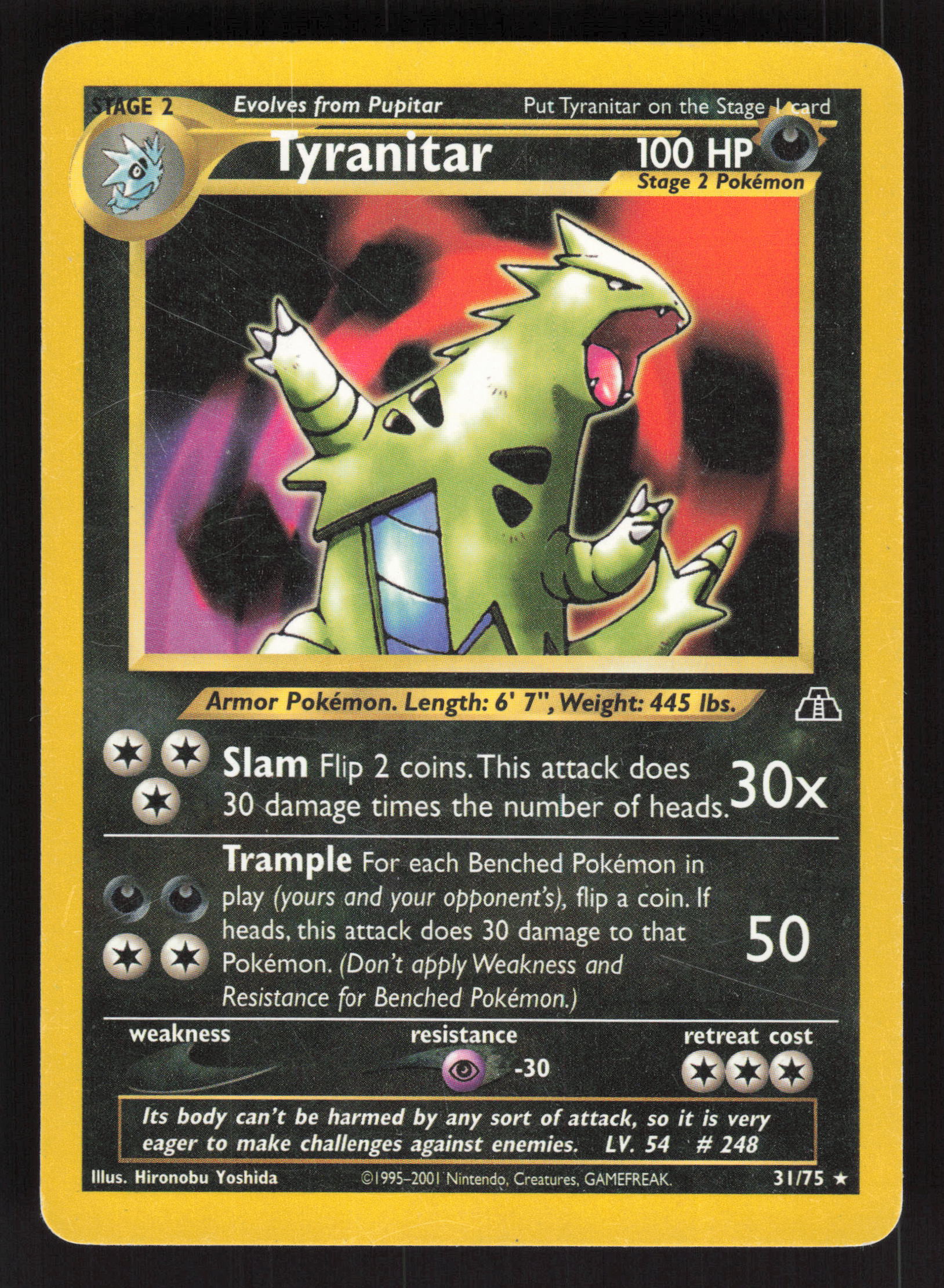 Tyranitar (31) - 31/75 - Rare