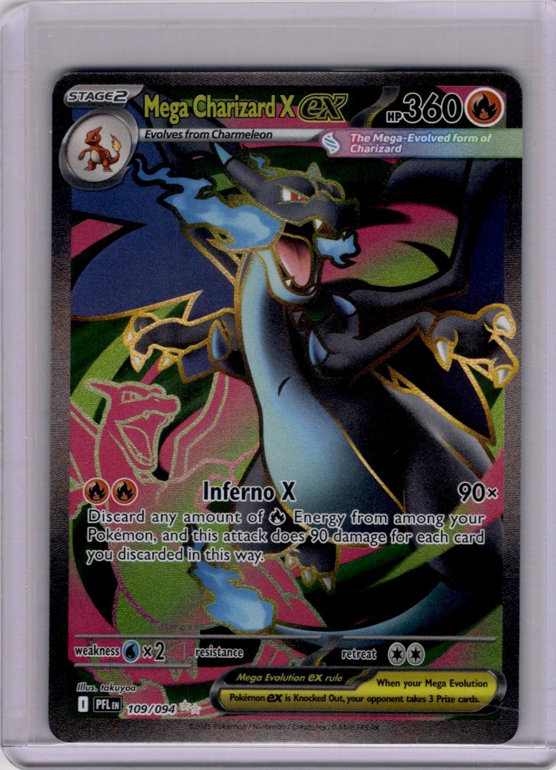 Mega Charizard X ex - - 109/094 - Ultra Rare
