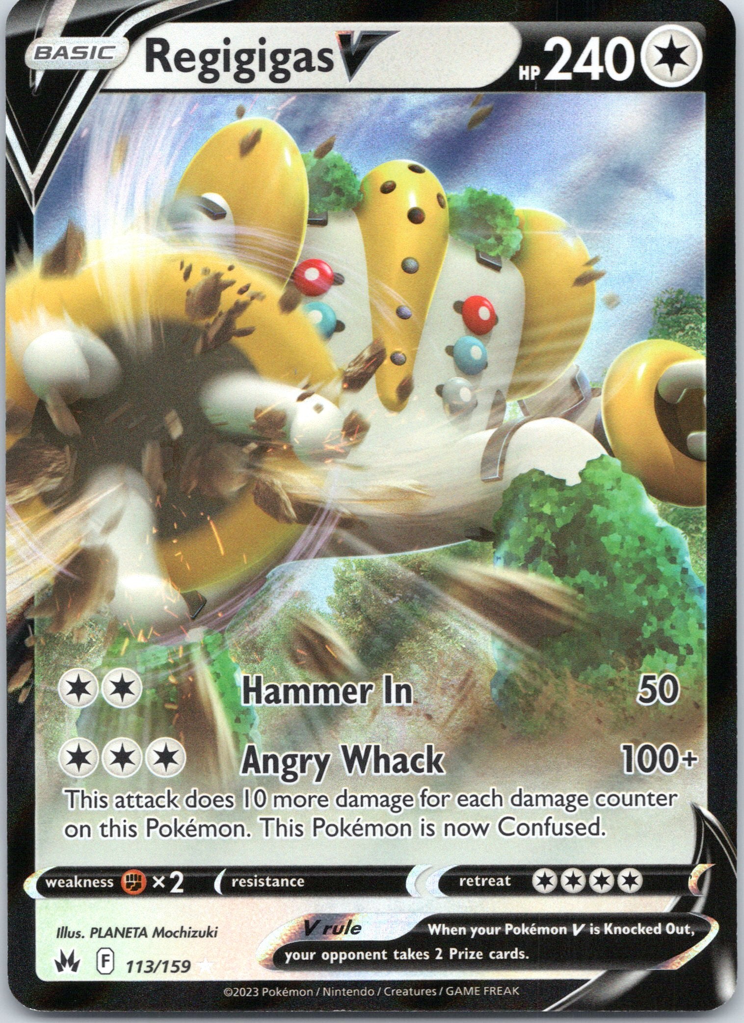 Regigigas V - 113/159 - Ultra Rare