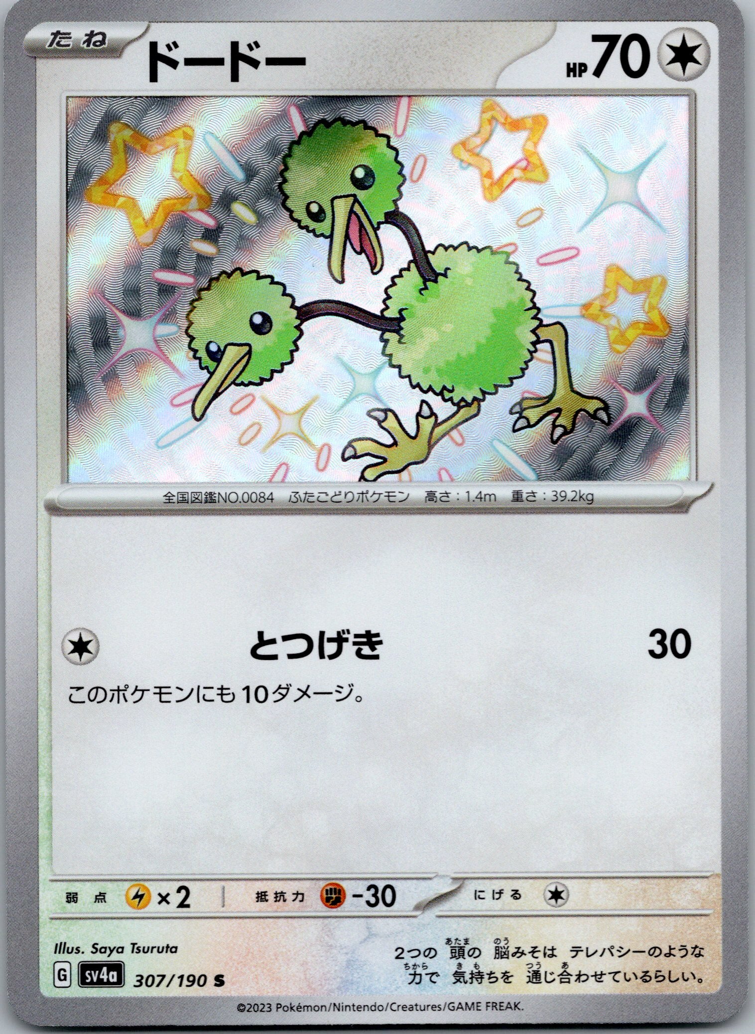 Doduo - 307/190 - Shiny Rare