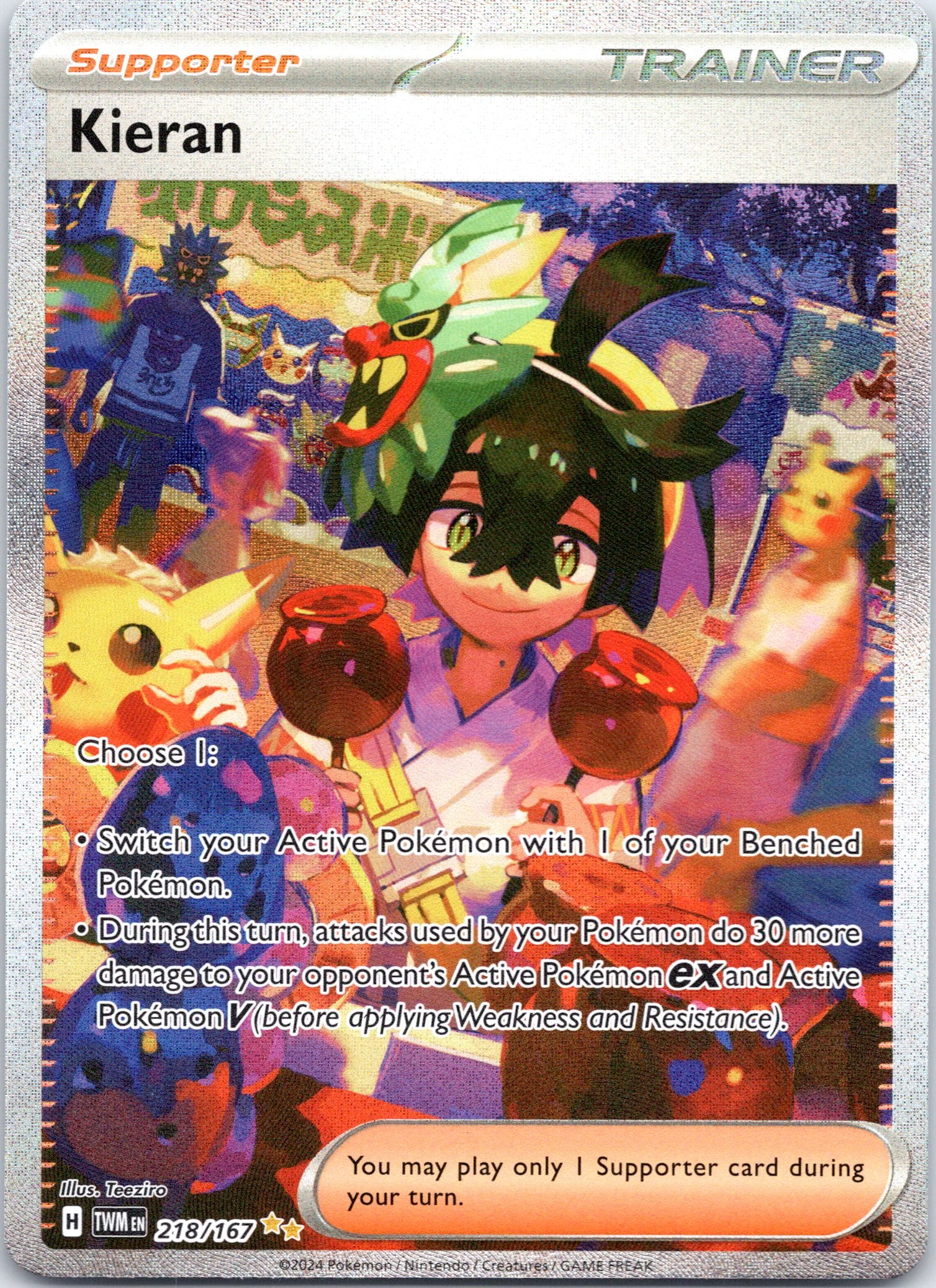 Kieran - 218/167 - Special Illustration Rare