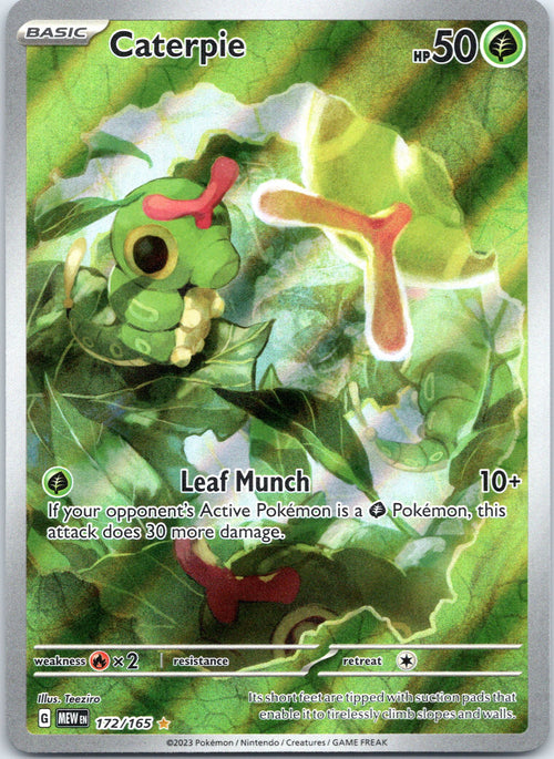 Caterpie - 172/165 - Illustration Rare