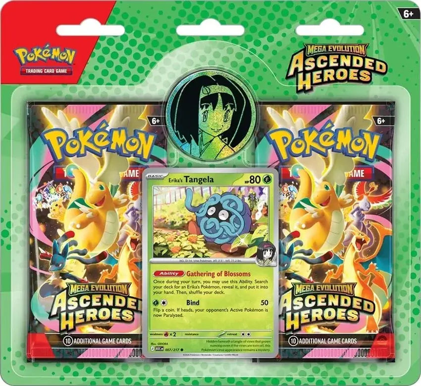Ascended Heroes 2 Pack Blister [Erika]