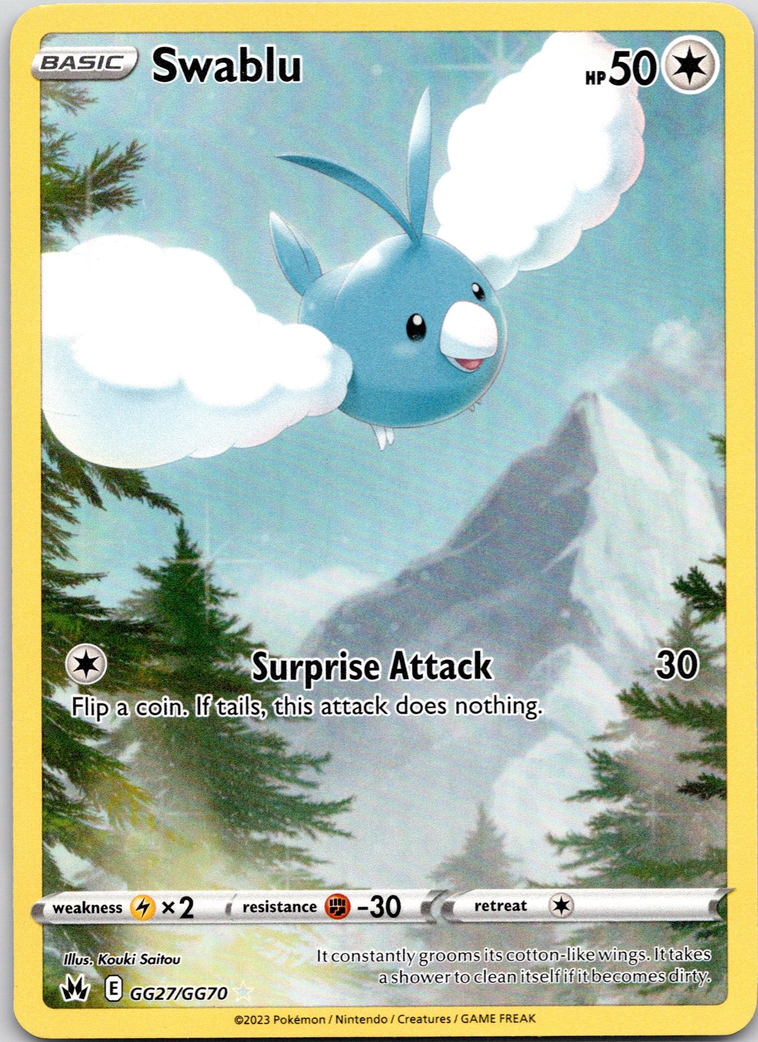 Swablu - GG27/GG70 - Ultra Rare