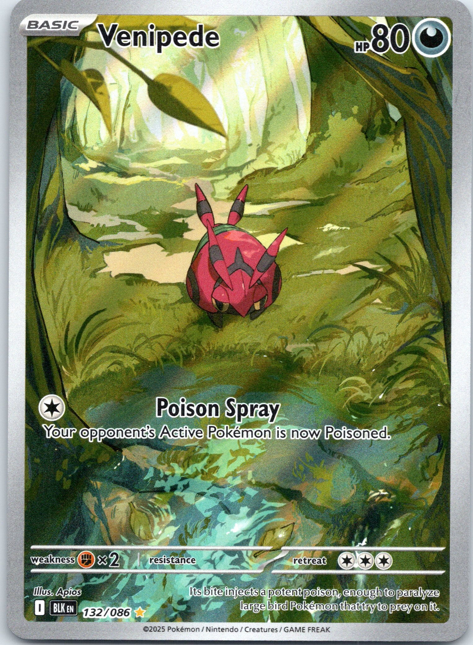 Venipede - 132/086 - Illustration Rare