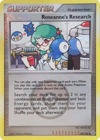 Roseanne's Research (League Promos) - 125 - Promo | Pokemon TCG | Kuma Card Club Montreal