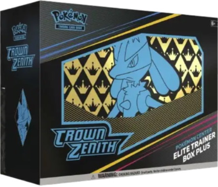 Crown Zenith Pokemon Center Elite Trainer Box Plus | Pokemon TCG | Kuma Card Club Montreal