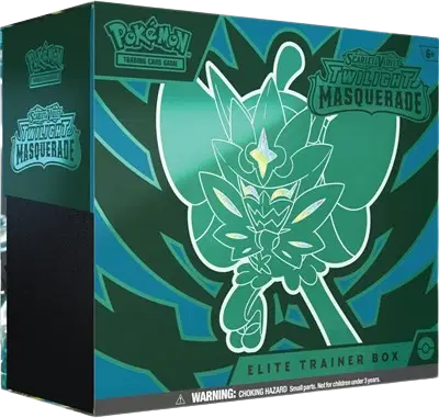 Twilight Masquerade Elite Trainer Box | Pokemon TCG | Kuma Card Club Montreal