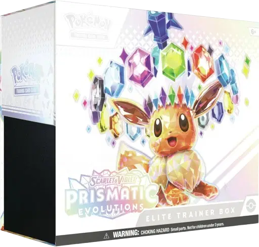 Prismatic Evolutions Elite Trainer Box | Pokemon TCG | Kuma Card Club Montreal