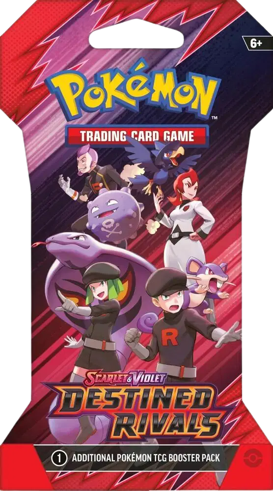 Destined Rivals Sleeved Booster Pack | Pokemon TCG | Kuma Card Club Montreal