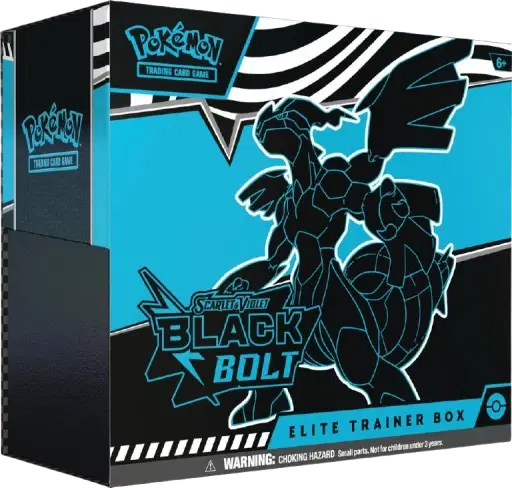 Black Bolt Elite Trainer Box | Pokemon TCG | Kuma Card Club Montreal