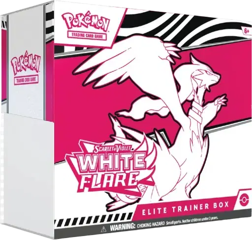 White Flare Elite Trainer Box | Pokemon TCG | Kuma Card Club Montreal