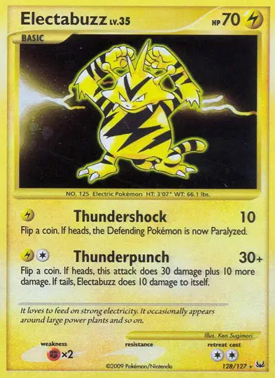 Electabuzz - 128 - Secret Rare | Pokemon TCG | Kuma Card Club Montreal