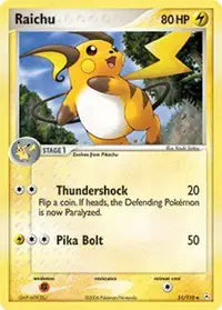 Raichu - 51 - Uncommon | Pokemon TCG | Kuma Card Club Montreal